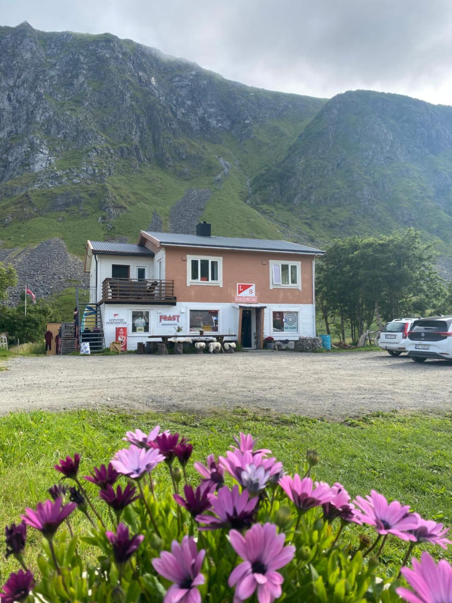 Unstad Surfpacker Unnstad Exteriér fotografie